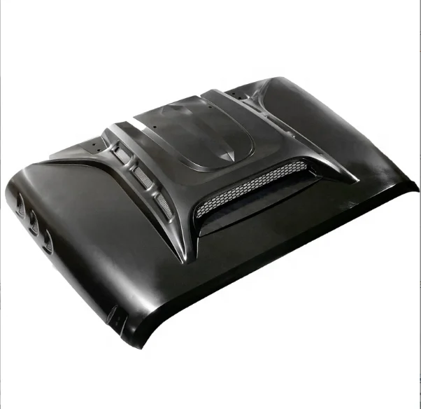 Auto parts 4x4 Offroad Accessories steel Engine Hood for Jeep Wrangler Warcraft  JL JK  engine cover