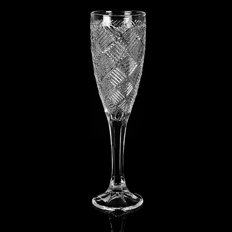 Flask Unique Elegant Mini Luxury China Food Safe Handcrafted Design 6 Oz In Bulk Crystal Holder Stemless Glass Champagne Flutes