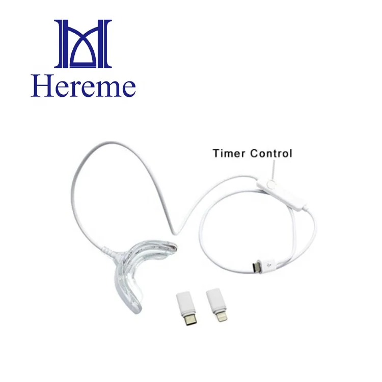 Heremefiller Подлинная гарантия отбеливания зубов портативный прибор для чистки