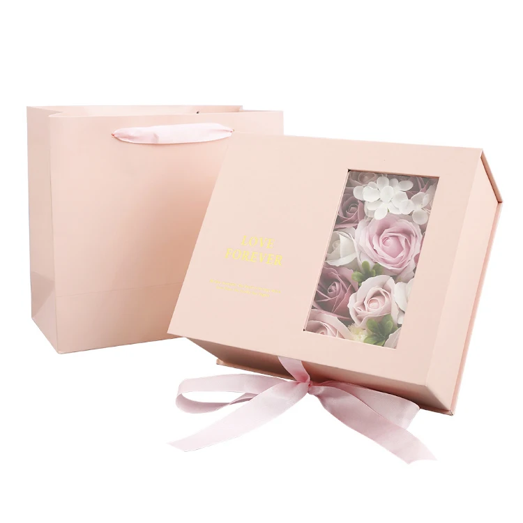Beauty Nice Cute Custom Logo Printing Empty Magnetic Cosmetics Packaging Cardboard Paper Gift Box