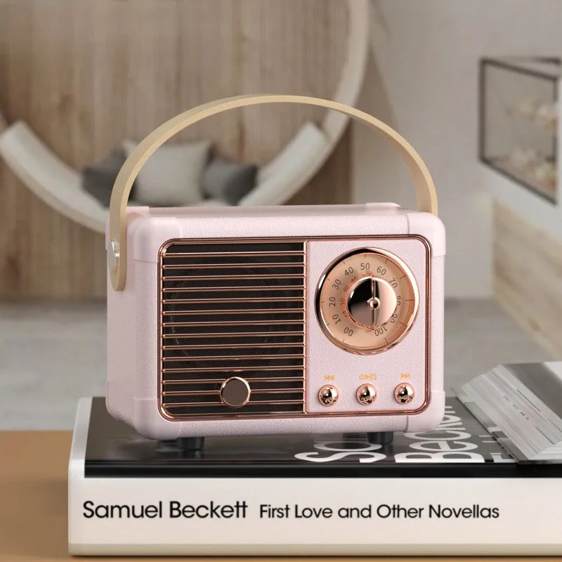 HiFi беспроводной 5 3 динамик с поддержкой FM 2 микрофоном (желтый)