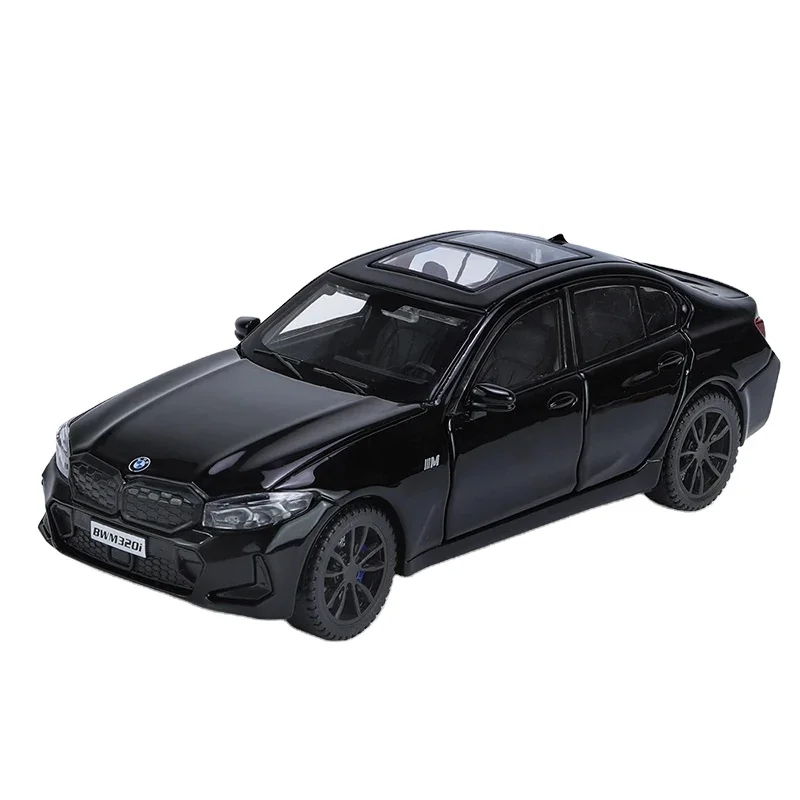 1/32 BM 3201 внедорожные Легкосплавные модели автомобилей с звуком и светом при открытии двери Детская игрушка подарок