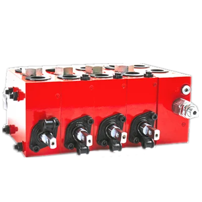 3 spools hydraulic proportional control valves