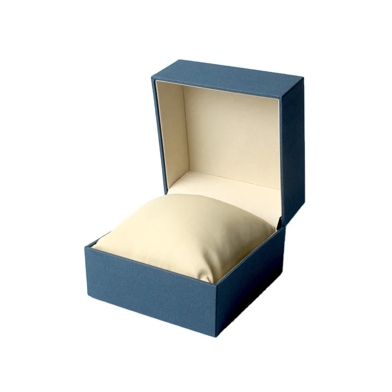 
Custom Blue Cardboard Watch Personal Packing Gift Box 