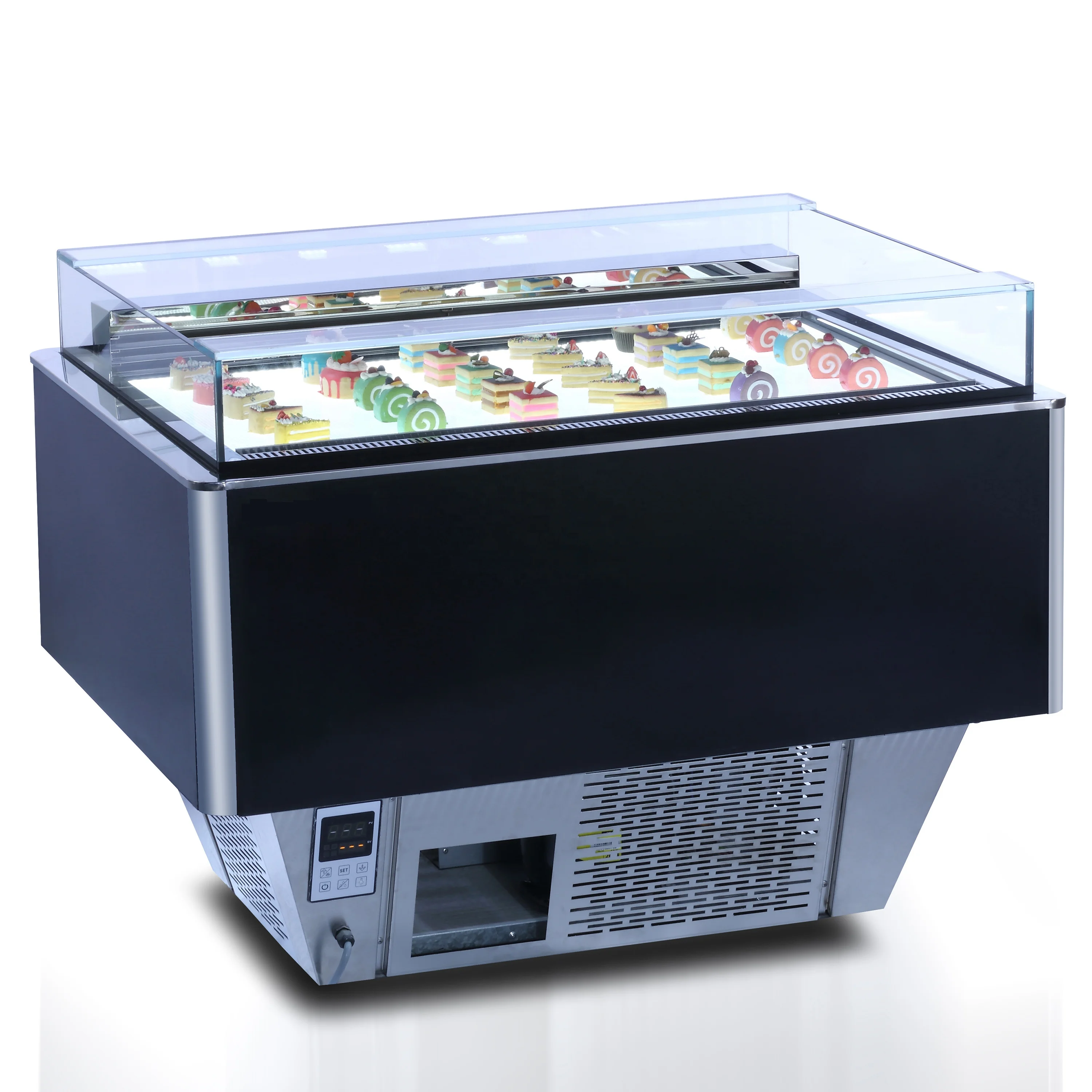 Arriart Horizontal Open type sandwich display showcase cake refrigerator display showcase case freezer