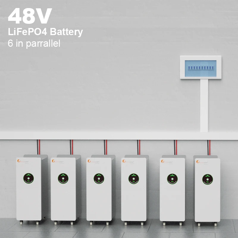 Длительный срок службы литий-ионный Аккумулятор Lifepo4 15KWH 48V 300AH для автономной системы