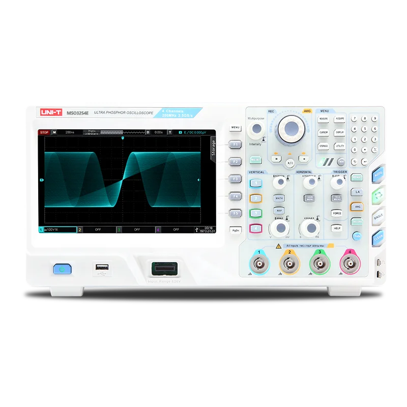 UNI-T MSO3000E серии цифровой осциллограф смешанный сигнал портативными осциллографами