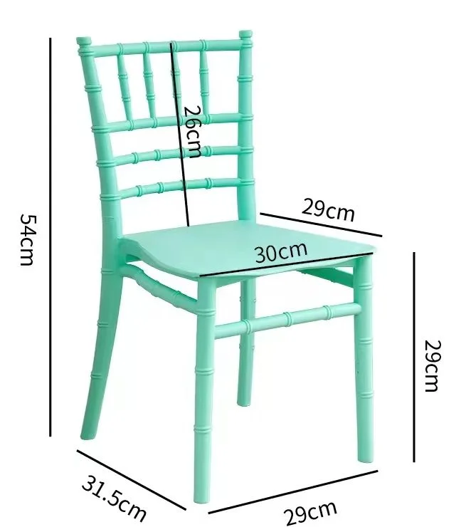 kid plastic outdoor bamboo chair made in China with low price