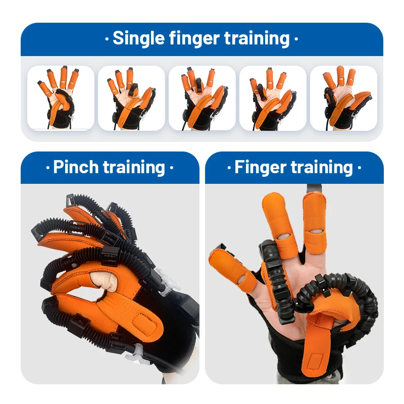 Hot sale rehabilitation smart finger left and right hand rehabilitation equipment  finger rehabilitation training instrument