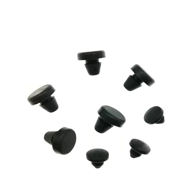 Oem Sbr Round Block Neoprene Cone Stopper Solid Rubber Cylinder