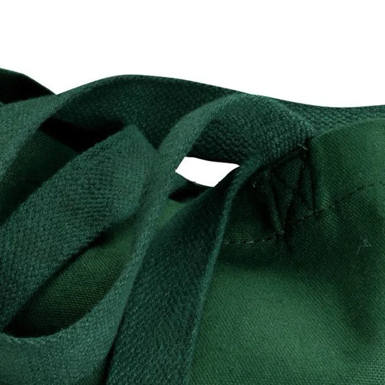 10 унций хлопчатобумажная Холщовая Сумка-тоут с хлопковыми лямками