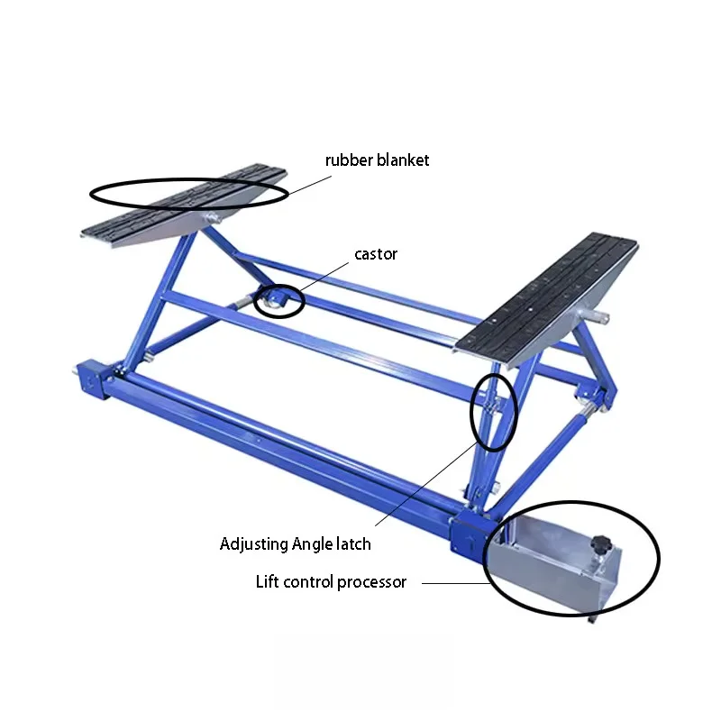 1500KG High Bearing Capacity Car Lift Removable Jack Solid Car Crane