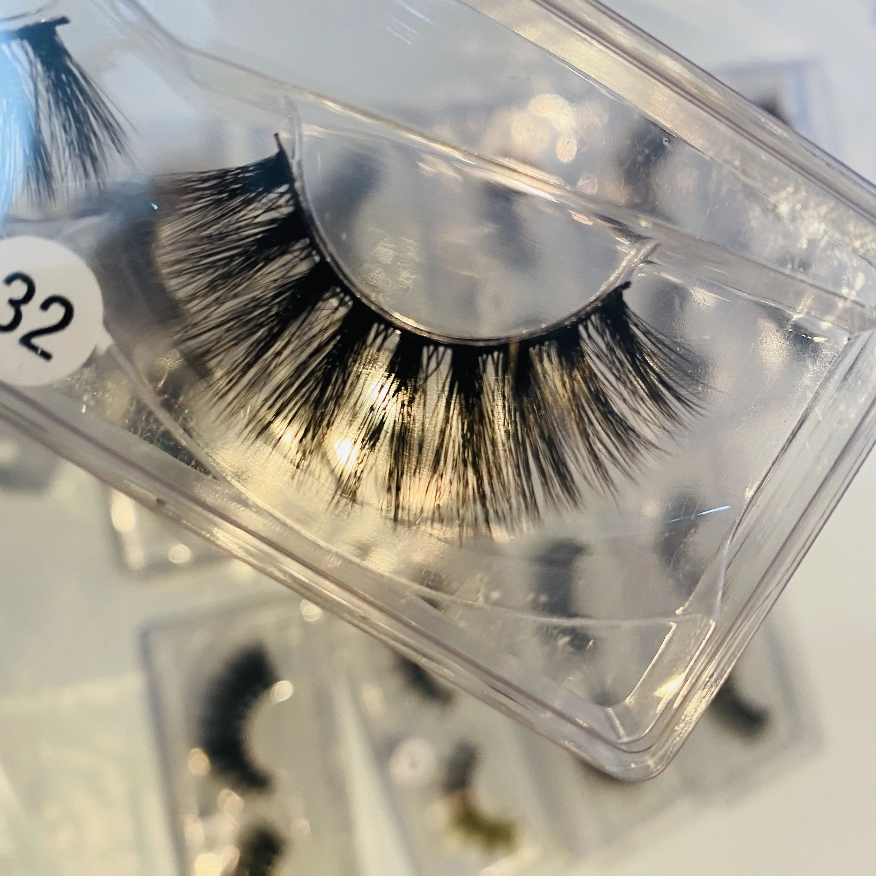 6D Mink Lashes Natural False Eyelashes Long Set faux cils Bulk Makeup wholesale lashes