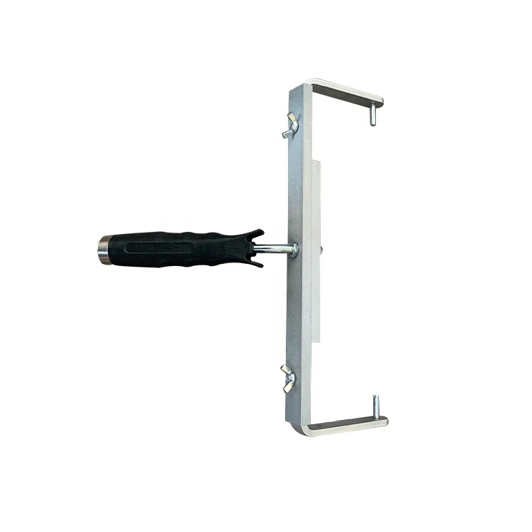 Large size 18 inch/12inch adjustable aluminum alloy frame woven nylon plastic handle paint roller