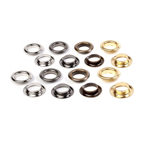 SAS Wholesale Metal Eyelet Custom Color Brass Eyelet for Home Garments Shoes Bags