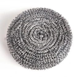 Source Factory India Wholesale Kitchen Pot Cleaning Dishes Washing Spiral Balls Stainless Steel Scrubber