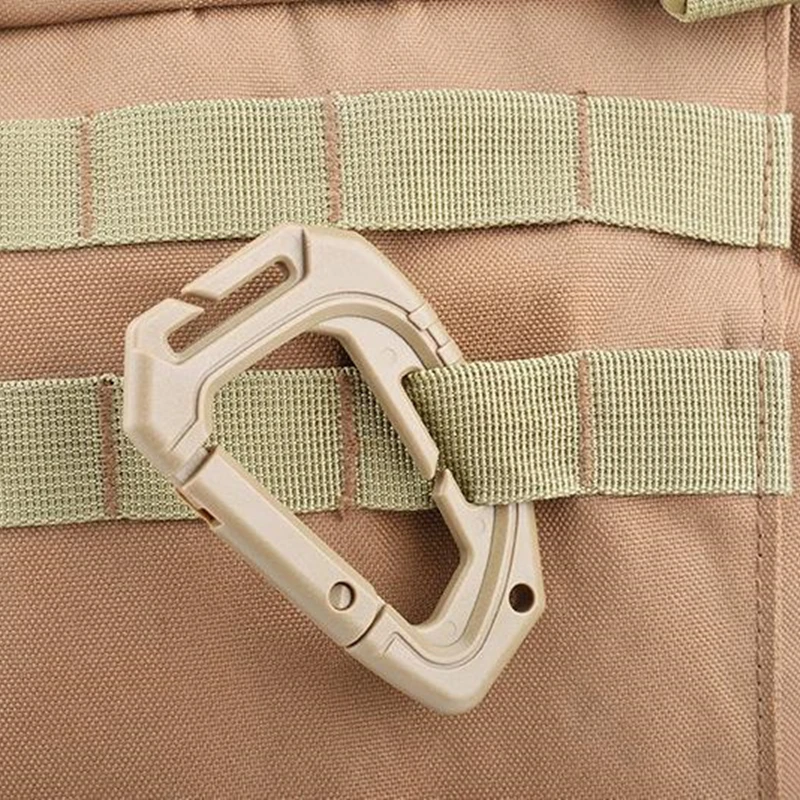 9cm EDC Outdoor Sports Hiking Camping Plastic Climbing Carabiner Hook