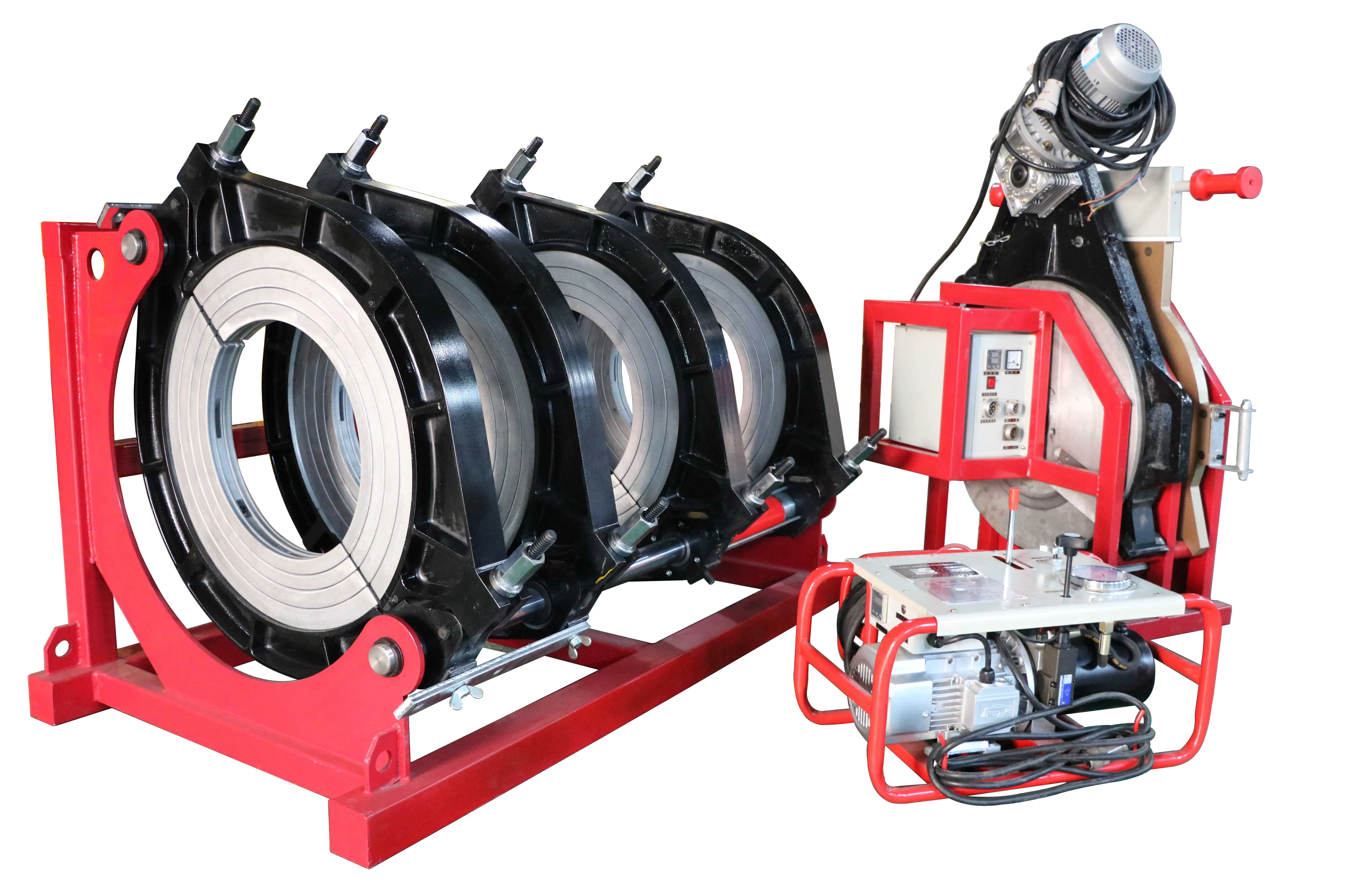 
SHBD630 PE Pipe butt fusion machines hydraulic docking butt welder with high quality 