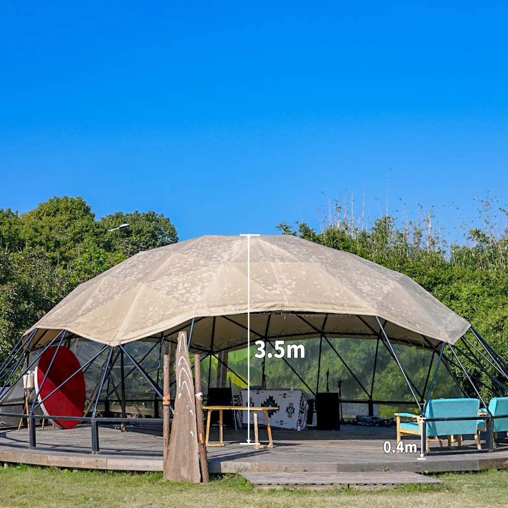 4 Seasons Waterproof Outdoor Gampling Geodesic Ball Tent geodesic domes igloo tents