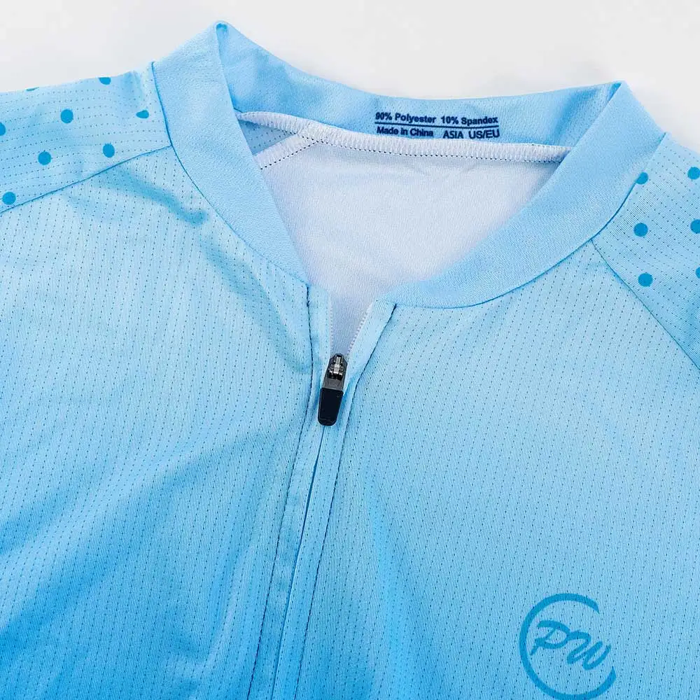 China Manufacturer Custom Professional Bicycle Shirts Wear Resistant Bike Cycling Jersey Uniform