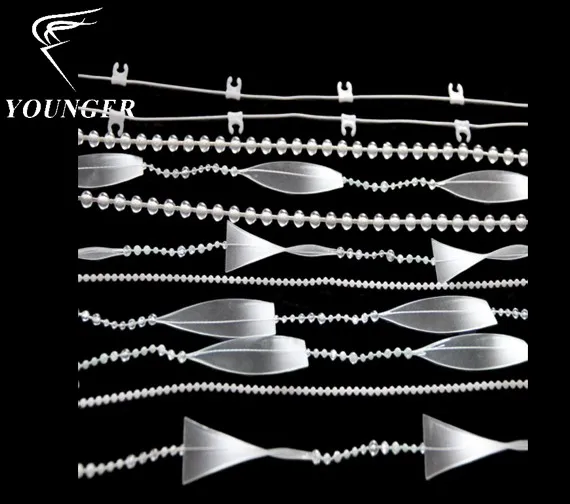 
 Пластмассовая нить для ювелирных украшений, шнур, круглые бусины, Шариковая цепочка, литьевая форма для вертикальных роликовых соединений, компоненты для штор  