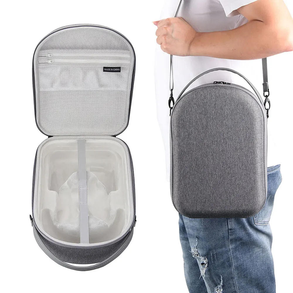 EVA Travel Hard VR Headset Box Carrying Case for Meta Quest 2