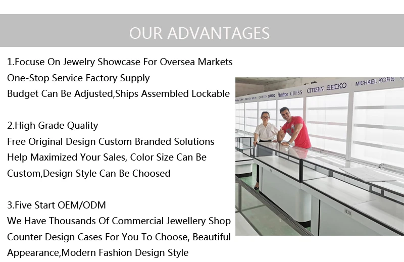 Jewelry Display Showcases