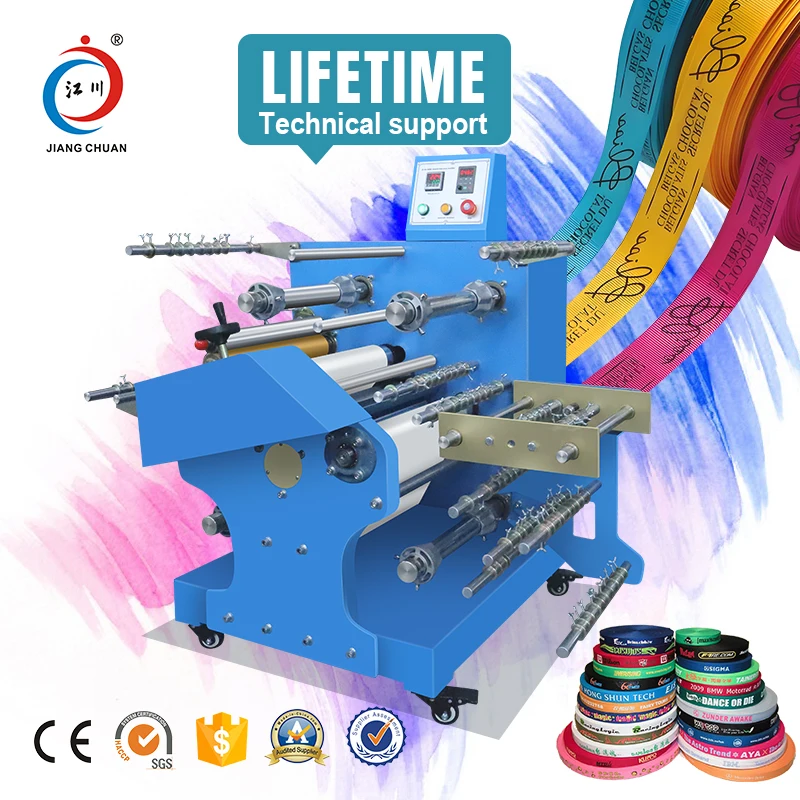 Ribbon Heat Transfer Calendar Sublimation Printing Lanyard Heat Press Roller Heat Transfer machine