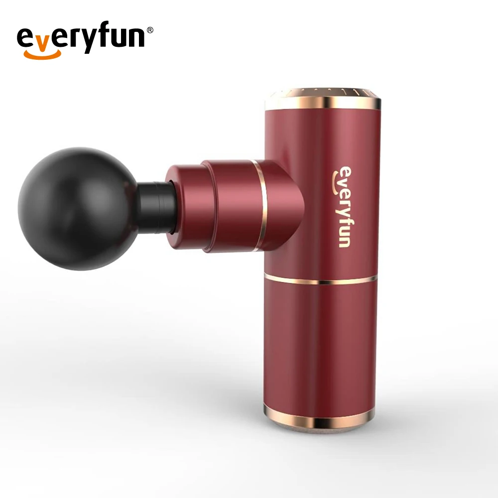  Everyfun 2021 Горячая продажа портативный дорожный мини домашний массажный пистолет с 4