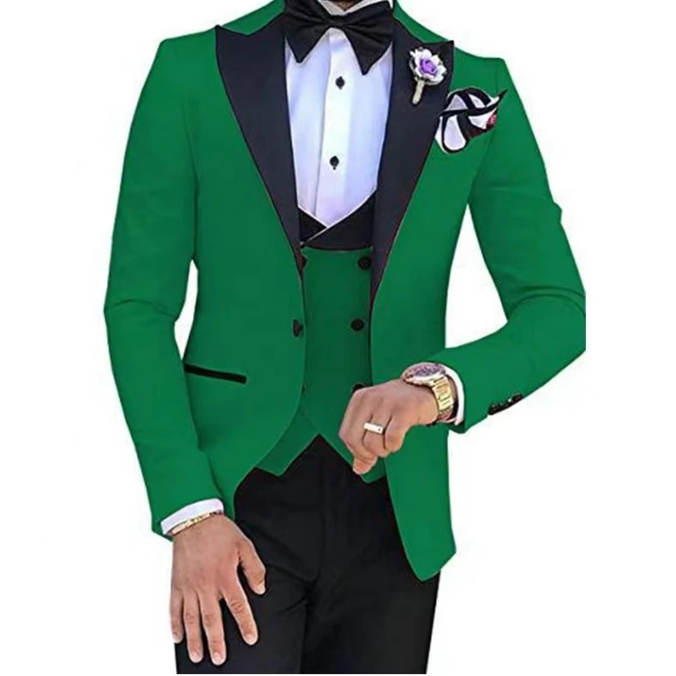 White wedding bespoke turkey formal high quality slim fit tuxedo men suits 3 pieces