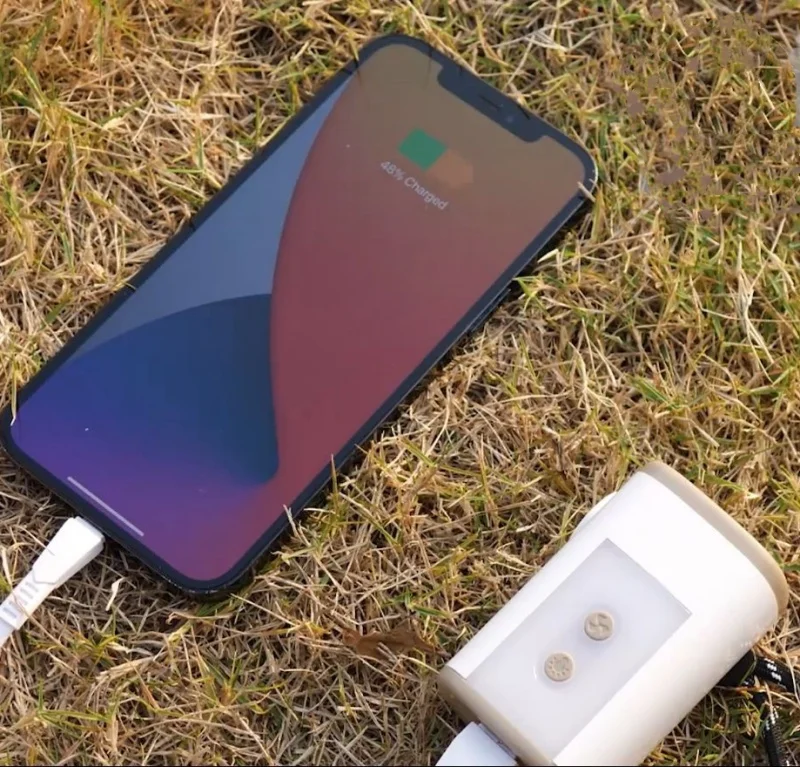 3600mAh rechargeable treasure lighting Mini Cordless  USB Wireless Portable Electric Air Pump for Inflatables Bed Mattress