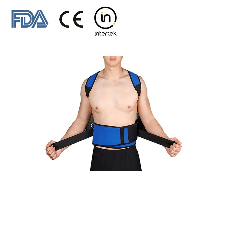 
China supplier back and shoulder spine support belt posture clavicle brace back posture corrector 