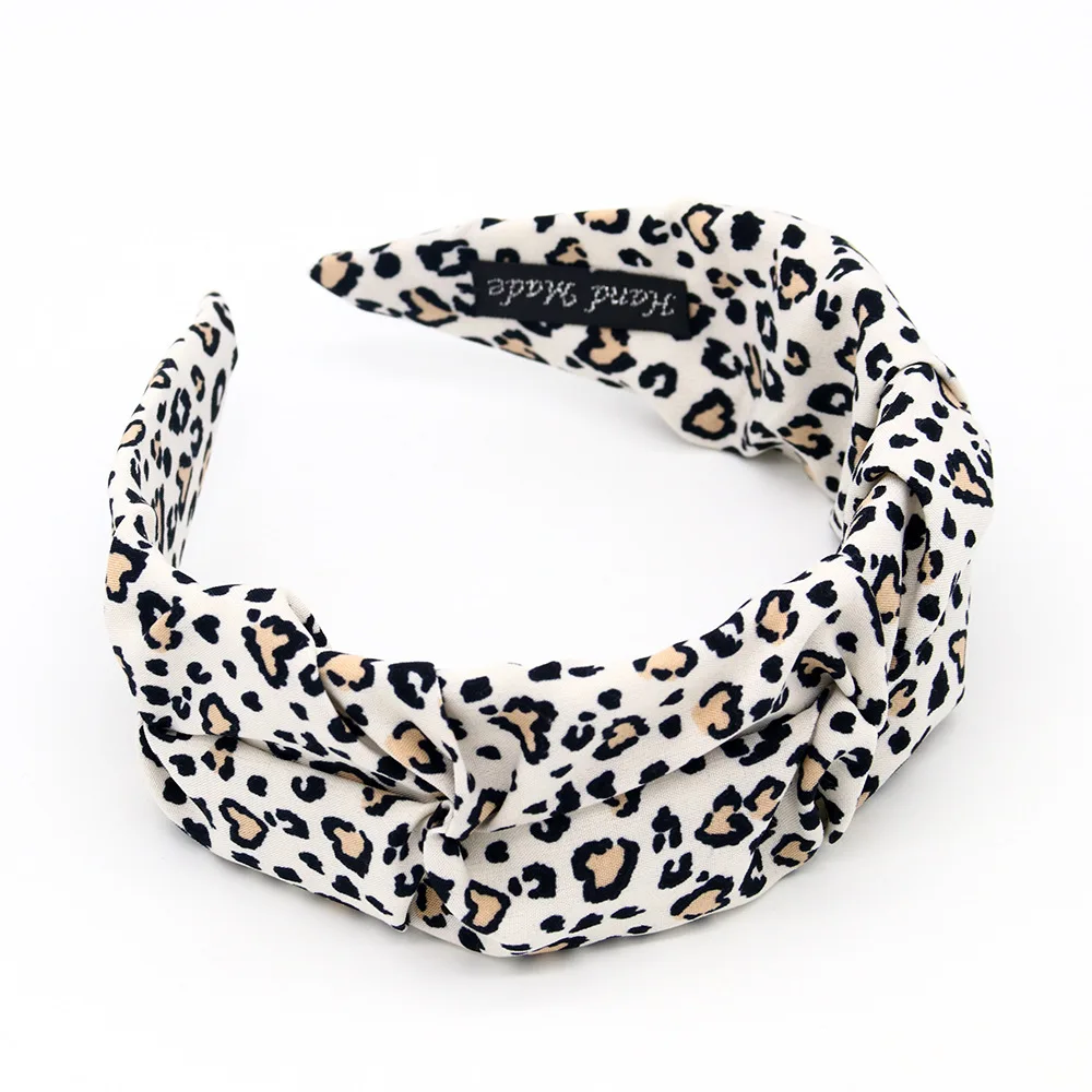 
2021 Wholesale Knotted Headbands Turban Hard Headband Head wear Cute Floral Headbands Hairbands for Women 