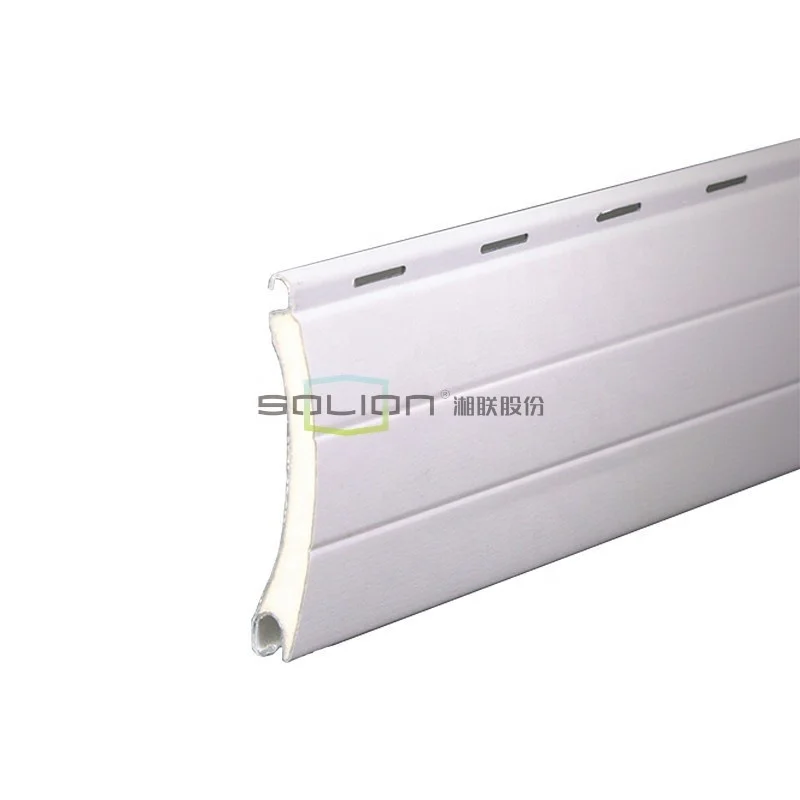 Shinilion 39mm 55mm 120mm aluminum roller shutter profile slats for roller foam shutters