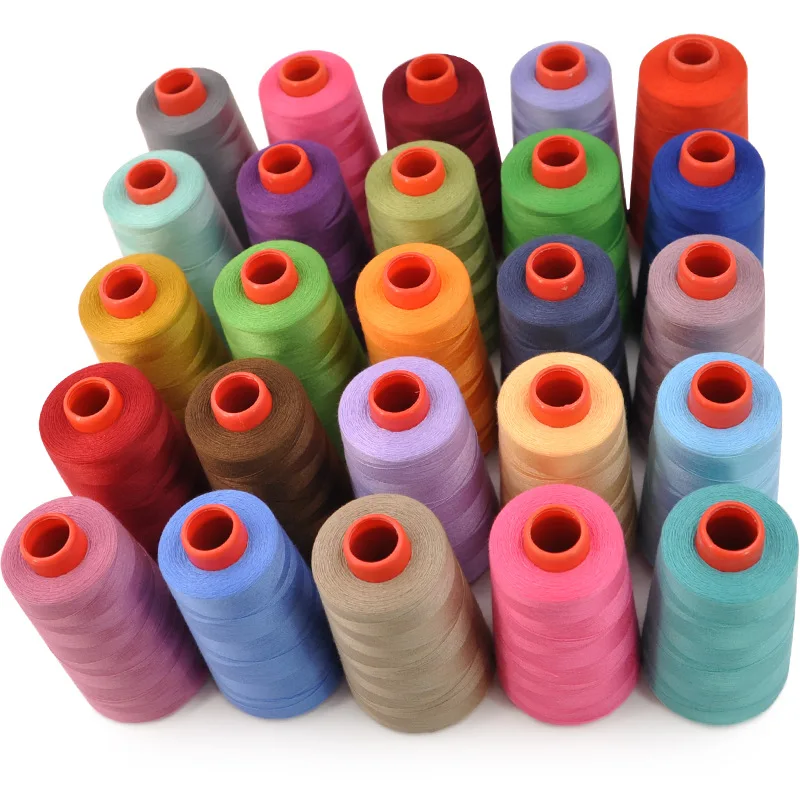 Wholesale a pretty price 40/2 100% polyester stretchy sewing thread for daily life