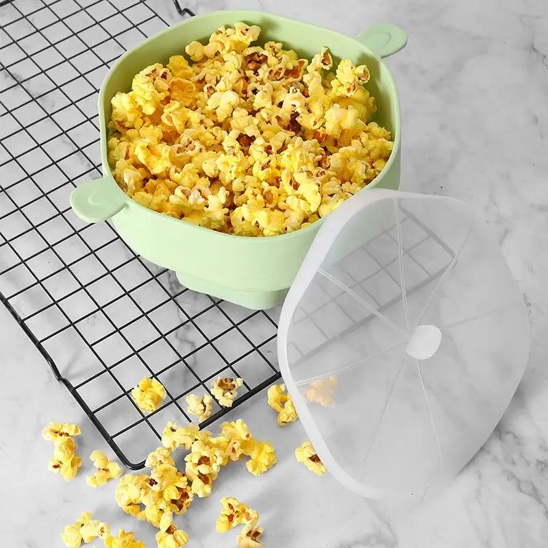 Силиконовые складные кухонные инструменты для приготовления попкорна