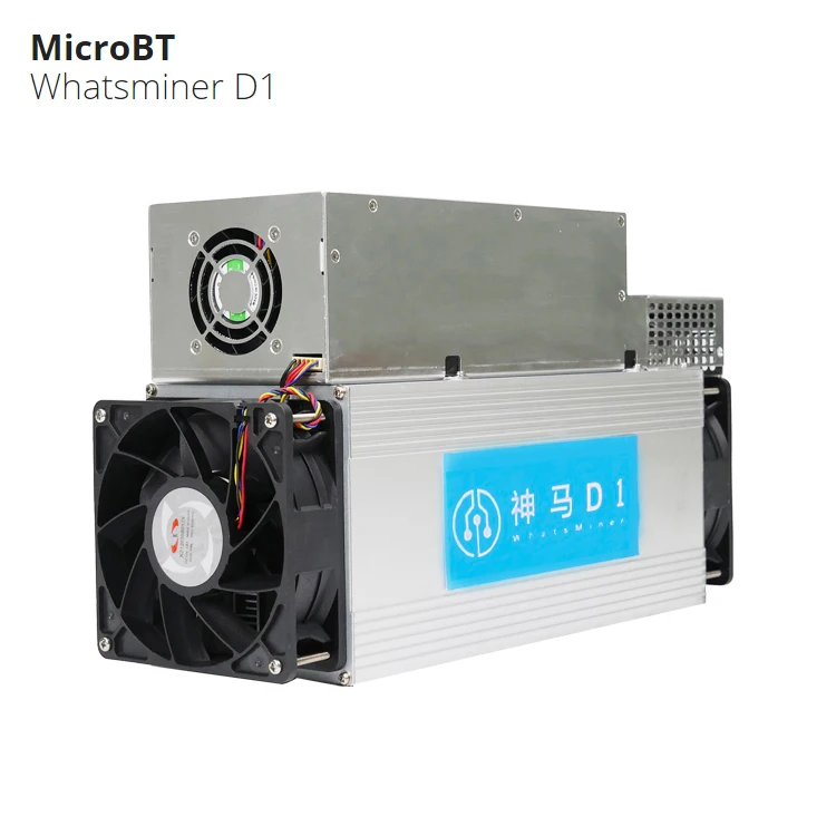 
Microbt Whatsminer D1 48th/s 48th used second hand DCR miner Decred blake256r14 mining machine Asic Blockchain Miners 