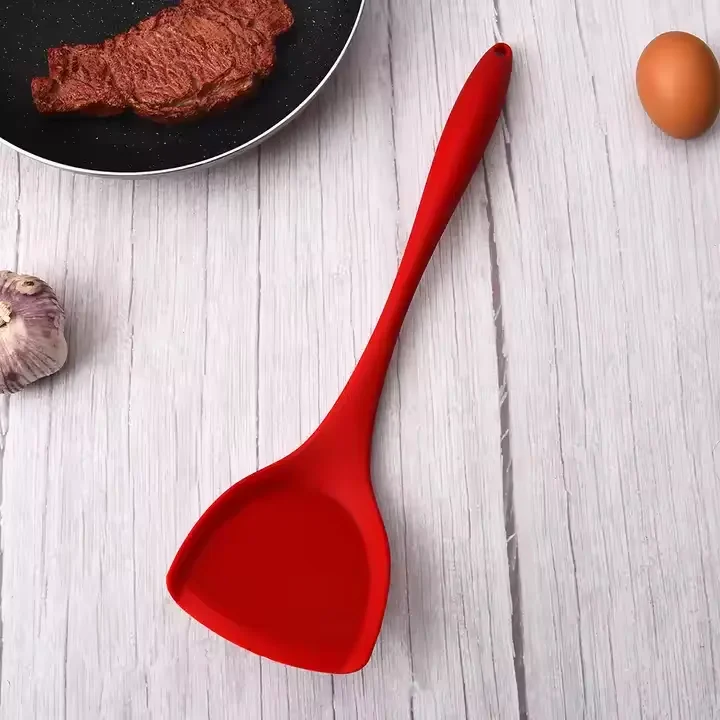 3pcs Heat Resistant Nylon Non-Stick Silicone Kitchen Utensils Set Cooking Tool Accessories