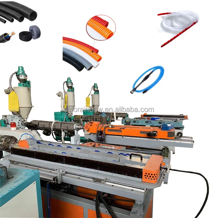 Plastic Smoking Shisha Hookah Hose Machine PE Hookah corrugated pipe production Line PVC Shisha Corrugated Pipe Production Line