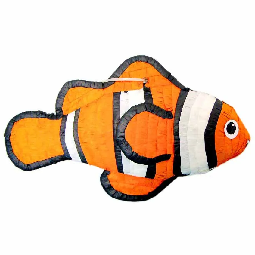 Pull String Fish Pinatas for Birthday Party Fiesta Party Decorations Ocean Themed Party Supplies