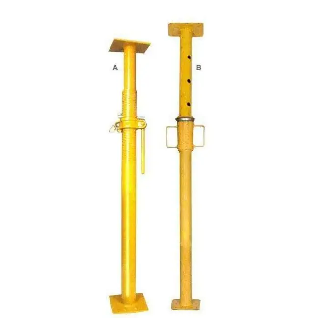 adjustable steel jack post shore scaffolding u-head jack heavy lifting jacks