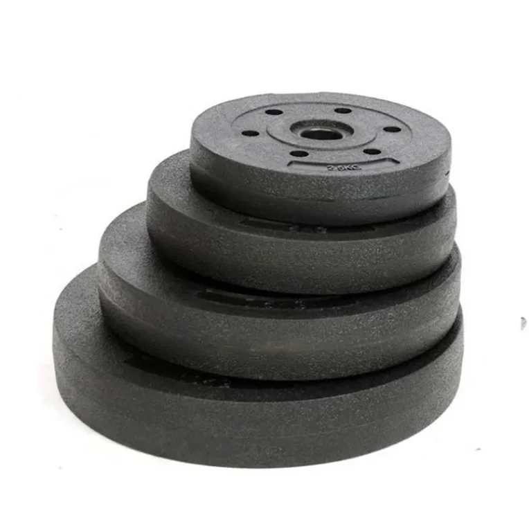 Manufacturers Wholesale Weightlifting Cement Weight Plate Fitness Equipment Empty Concrete Barbell Plate
