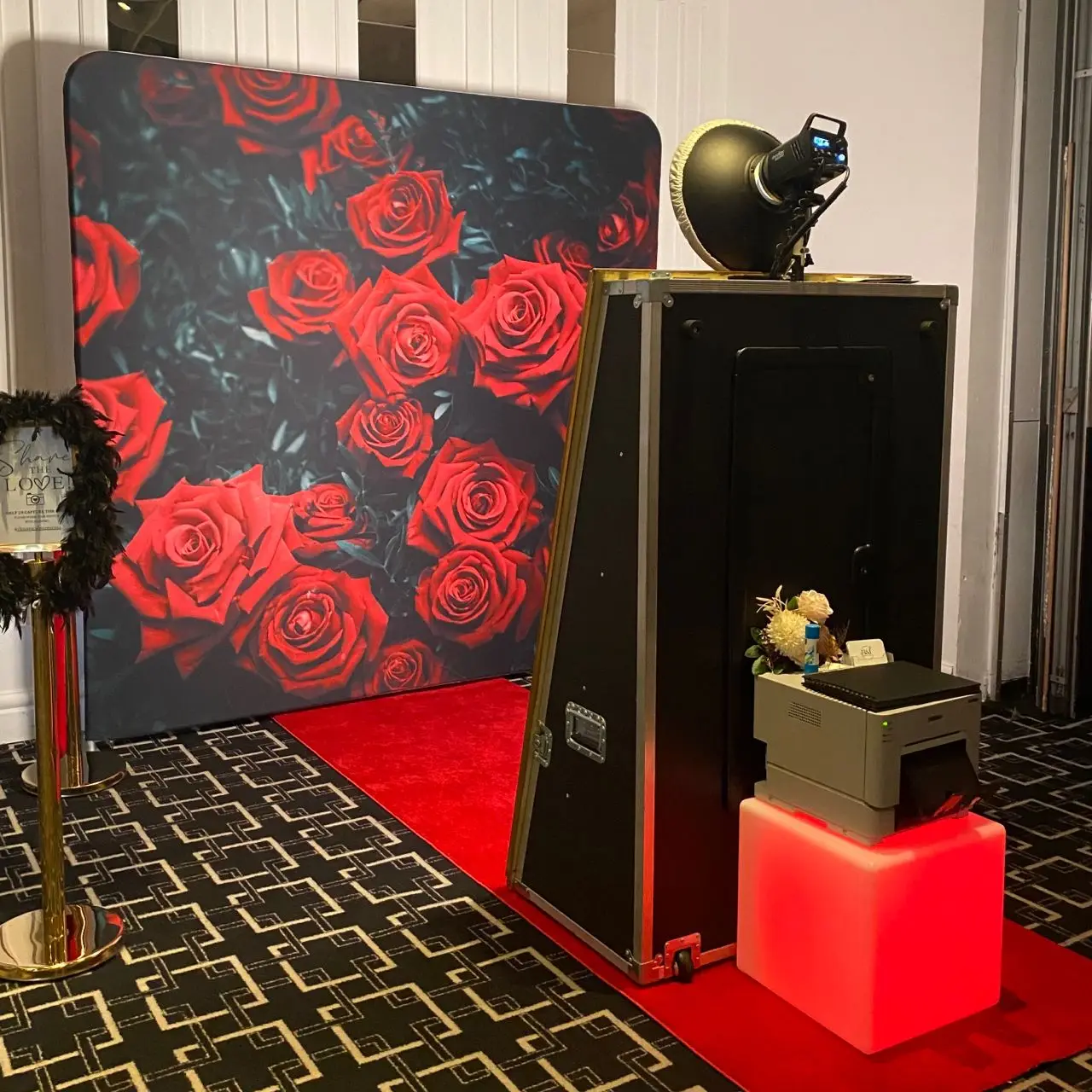 2022 Hot Sale Mirror PhotoBooth Set Wedding Party Rental High Quality Mirror Photo Booth Frame Photo Booth Mirror Booth