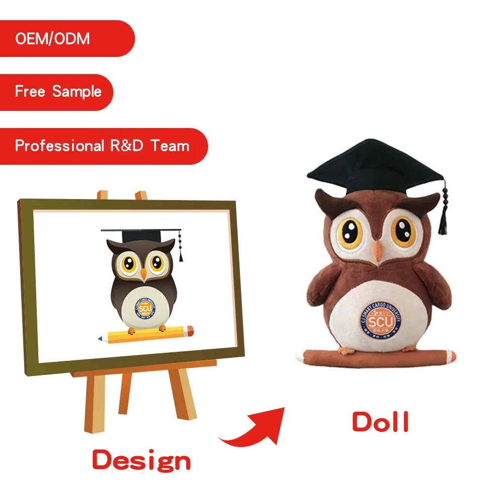 Custom Plush Toy Manufacturer Stuffed Animal peluche Custom Plushie Plush Toys Make You Own Desgin Plush Animal Toy