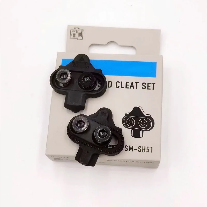 Shimano SPD SM SH56 SH51 Bicycle MTB Bike Release Multi-Release Pedal Stollen Cleat Mutter Platten Float Pedal Cleat Shimano