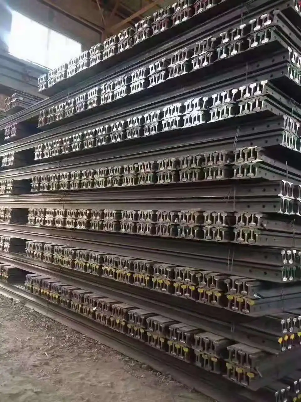 Best Price Wholesale Iron Scrap Used Rails 100% Pure Cast Iron Scrap Yard Hms Used Rails For Sale
