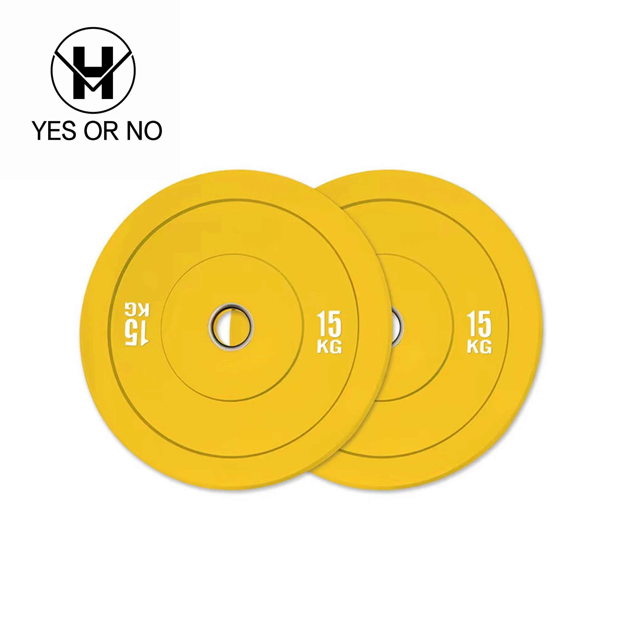 Gym Standard Fitness Calibrated Kg Steel Weight Plates Colorful Gym Weights Lifting Plates Rubber