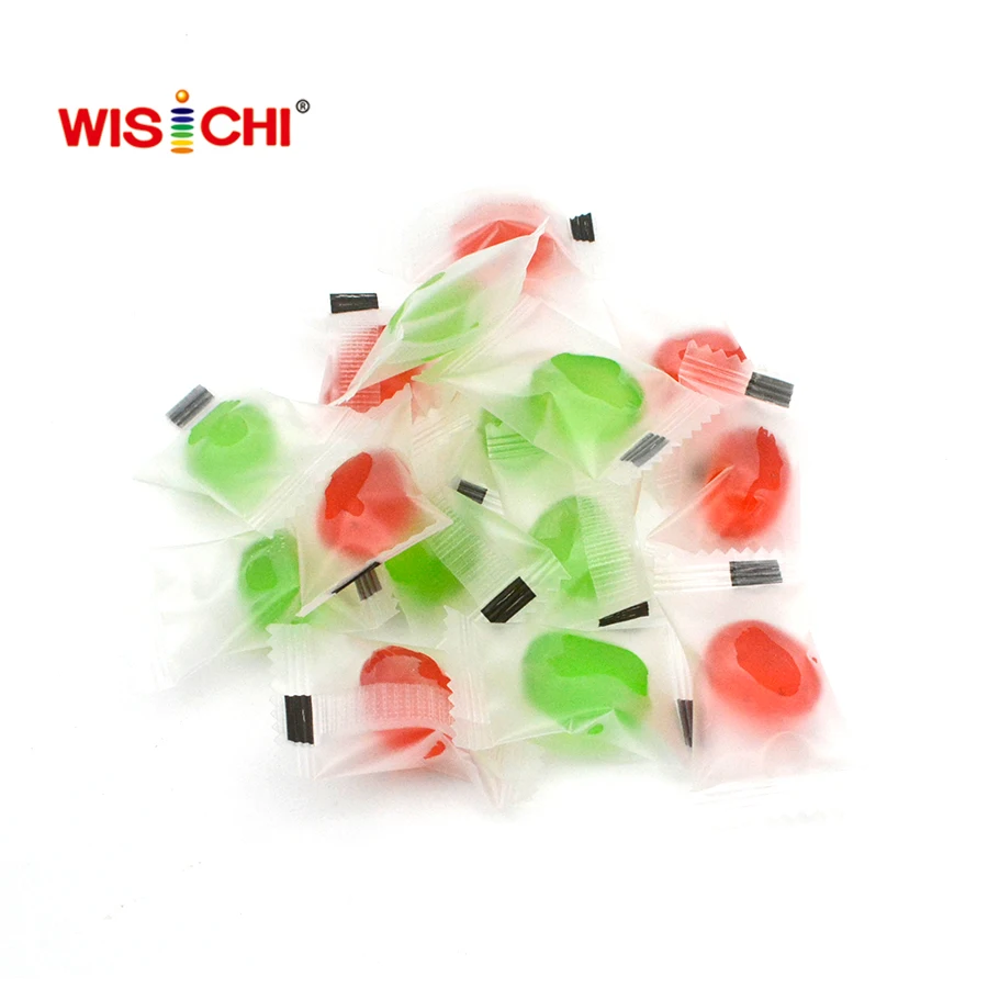 Free sample OEM Vegan collagen casing candy customized candy sweet halal fruit gummy