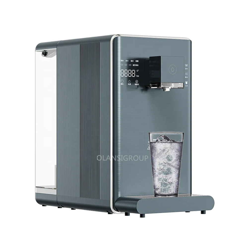 Free Installation Desktop Reverse Osmosis RO Instant Hot and Cold Water Dispensers for Home Office Room