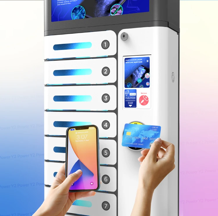 Credit Card Terminal Add-on kit for Y2Power Charging Locker series